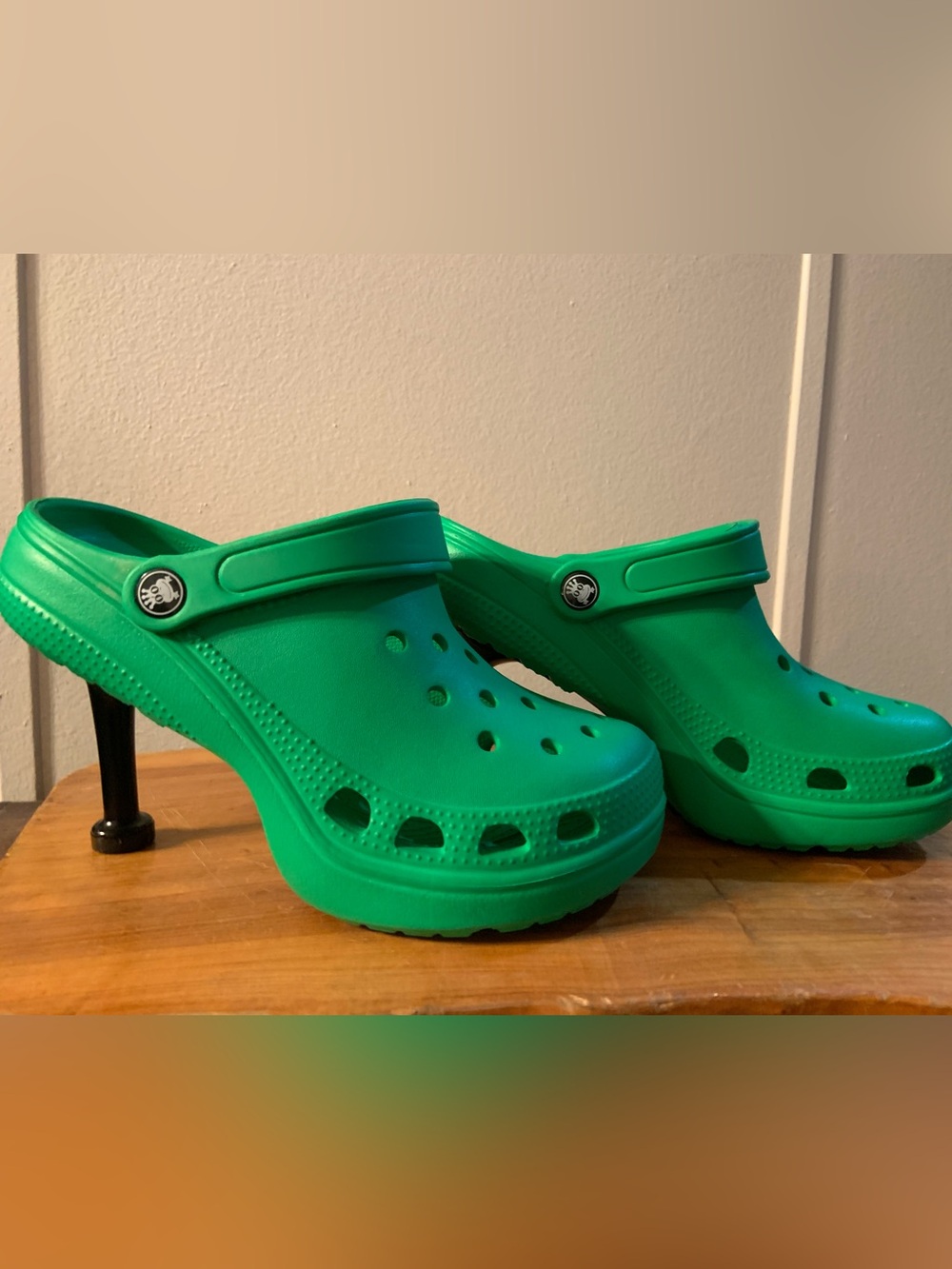 CrocStars only! Croc Heels. These lil babies got 20,000+ views on marketplace! 9